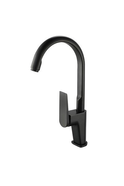FLEKO BATARYA Fleko Mustang Black Sink Faucet C420