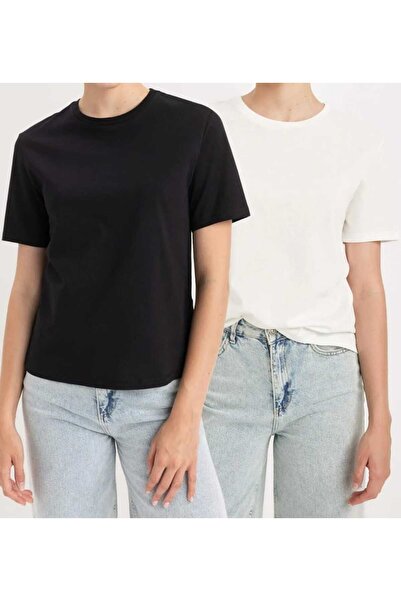 yg ydn giyim Unisex Oversize Crew Neck Cotton Basic T-shirt - Άνετη εφαρμογή ...