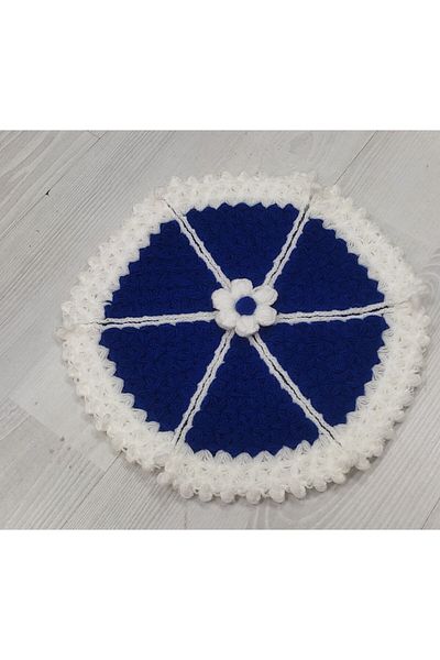 Kevser nur tuhafiye Round Fiber Hand Knitted
