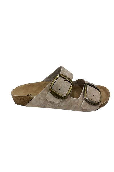 Pierre Cardin 6958 Γυναικείες παντόφλες διπλής πόρπης μπεζ