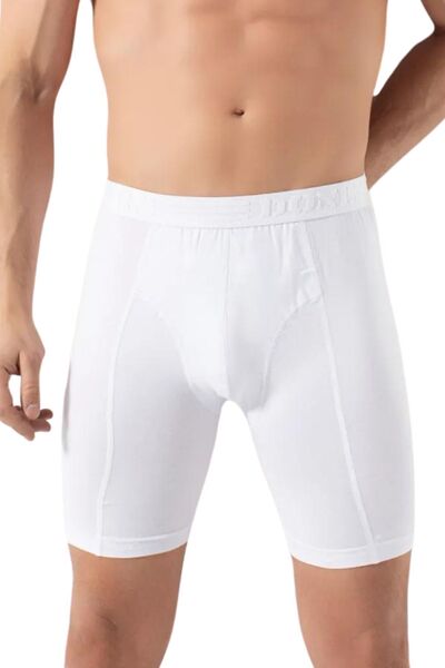 DONEX Erkek Uzun Paçalı Likralı Kumaş 5'li Boxer