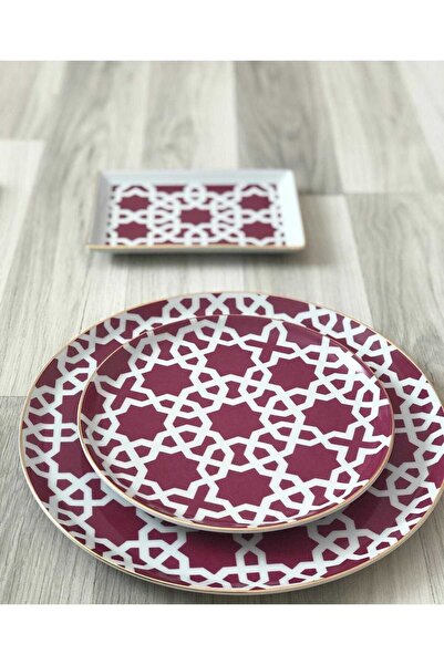 Porland Morocco 18 Parça 6 Kişilik İkram ve Kahvaltı Takımı