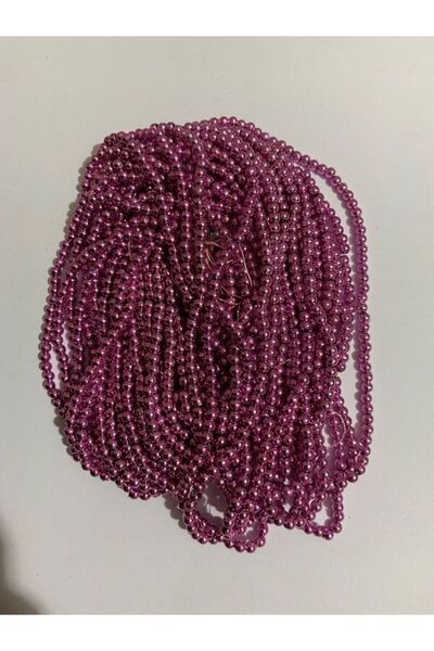 Nazarone Mărgele de perle din plastic de 4 mm 2 șuvițe. Aproximativ 400 buc. ...