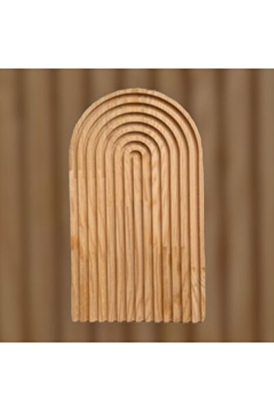 leon Ahşap oymalı gökkuşağı sunum tahtası