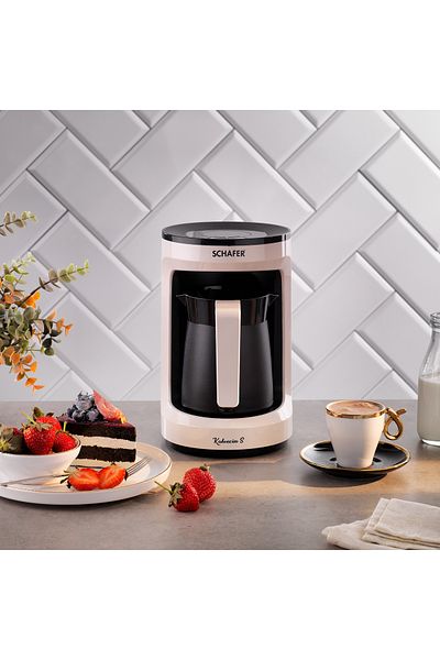Schafer Kahvecim S Automatic Coffee Machine - Cream