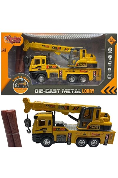 afreyz oyuncak Oyuncak Vinç Kamyonu Sesli Işıklı Kule Vinç Kamyon Çek Bırak M...