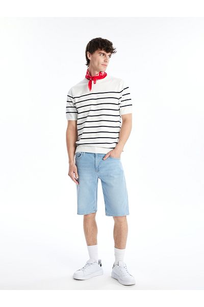LC Waikiki Ανδρικό τζιν σορτς - Standard Fit