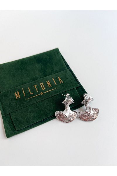 Miltonia Steel Bending Earrings