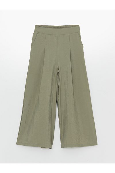 LC Waikiki Wide Leg and Elastic Waist Women's Trousers