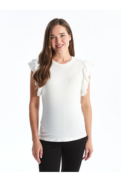 LC Waikiki Umstands-T-Shirt – Rundhalsausschnitt, kurze Ärmel