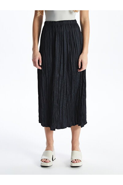 LC Waikiki Dámská skládaná sukně - elastický pas