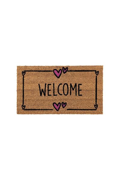 Velcoc Giacomini & Gambarova Pvc Based Koko Door Mat Welcome