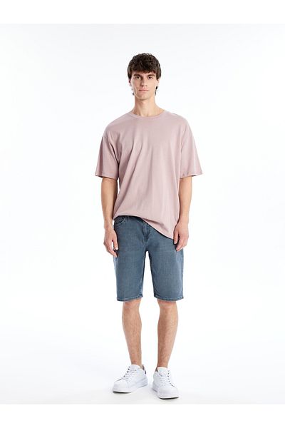 LC Waikiki Slim-Fit-Jeansshorts für Herren