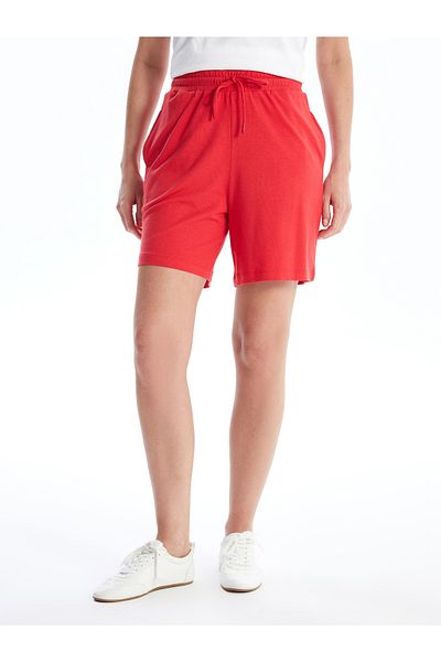 LC Waikiki Gerade Shorts für Damen – Elastischer Bund
