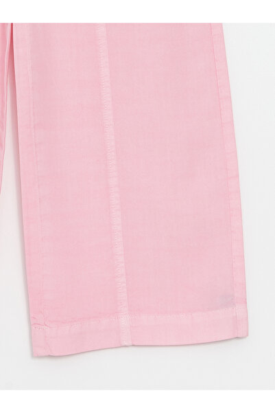 LC Waikiki Basic Baby Girl Trousers with Elastic Waist