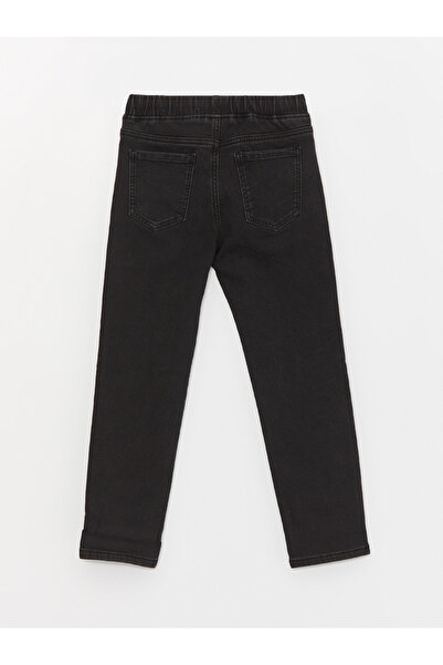 LC Waikiki Fiú Jean nadrág - elasztikus derék, normál szabású, polár béléssel