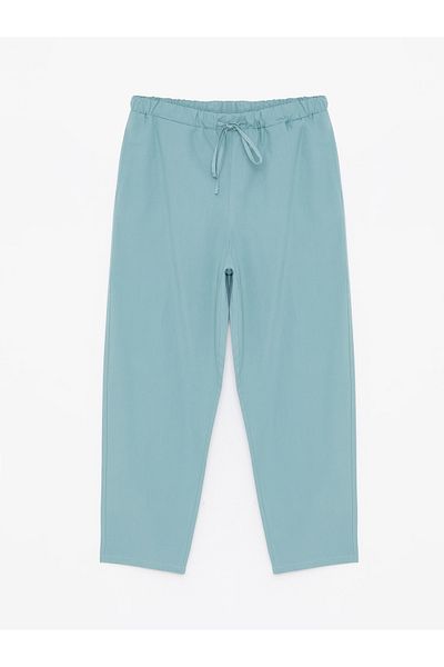 LC Waikiki Carrot Cut Women's Trousers with Elastic Waist