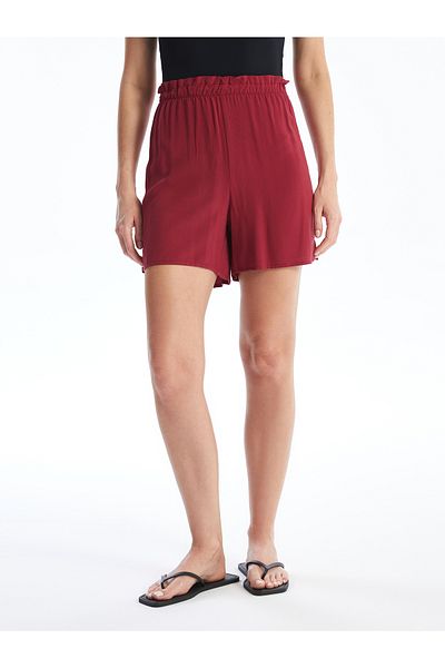 LC Waikiki Gerade Shorts für Damen – Elastischer Bund
