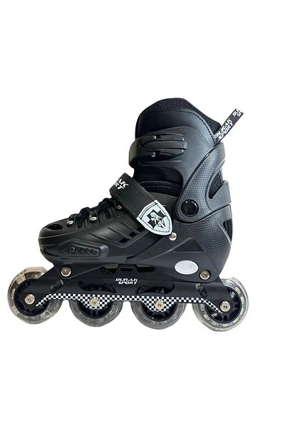 Depomiks Avm Double Row Adjustable Lighted Aluminum Body - Roller Skate