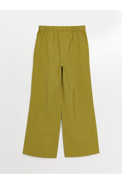 LC Waikiki Wide Leg and Elastic Waist Women's Trousers