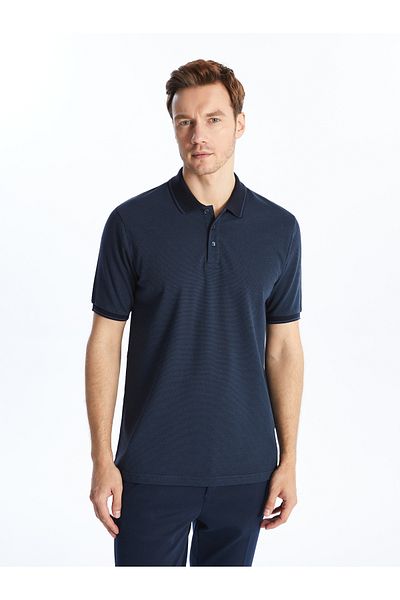 LC Waikiki Kurzarm-T-Shirt mit Polokragen für Herren