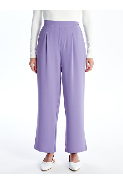 LC Waikiki Άνετο φορμαρισμένο γυναικείο παντελόνι με ελαστική μέση