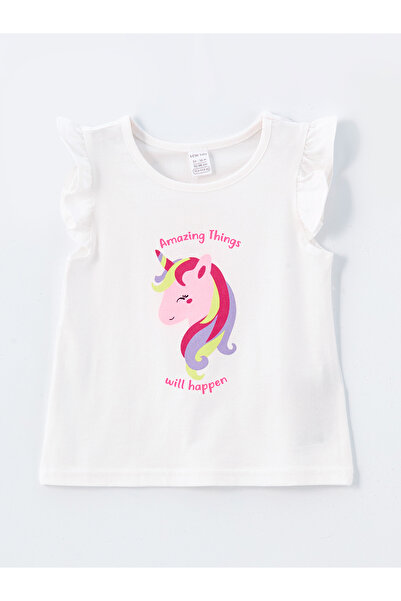 LC Waikiki Halenka s krátkým rukávem s krátkým rukávem pro holčičku