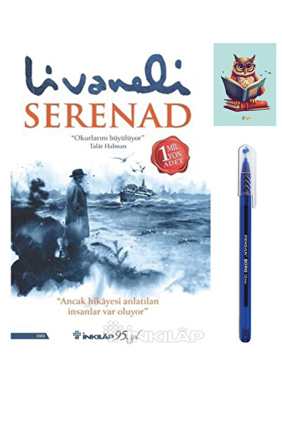 İthaki Yayınları Serenad - Zülfü Livaneli - (KALEM VE NOT DEFTERLİ)