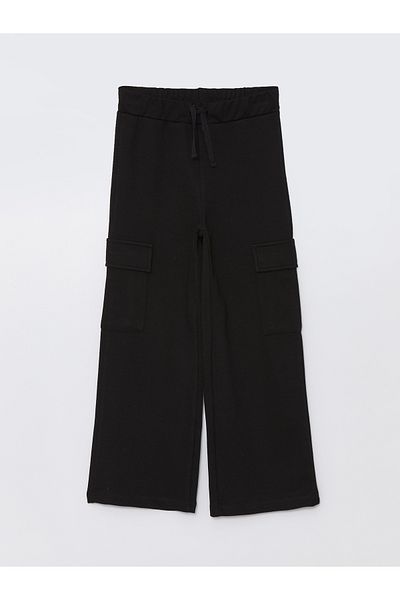 LC Waikiki Girl - Elastic Waist Cargo Sweatpants