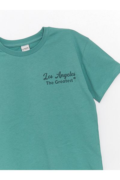 LC Waikiki Μπλουζάκι Boy's Oversize Crew Neck