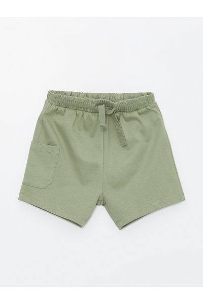 LC Waikiki Basic Elastic Waist Shorts for Baby Boy