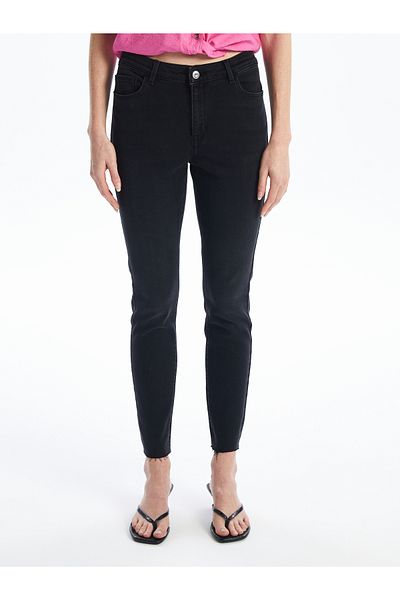 LC Waikiki Pantaloni de damă Mercury Skinny Fit - Croială relaxată