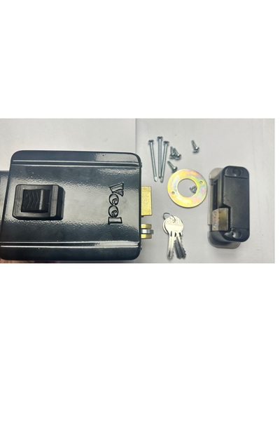 ÇağatayElektrik Zincirsiz Demir Kitli Kapı Otomatiği Kilitli Mekanik Butonlu