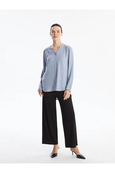 LC Waikiki Wide Leg and Elastic Waist Women's Trousers