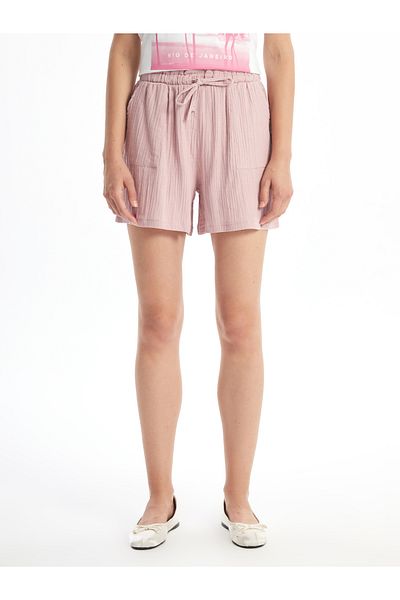 LC Waikiki Comfortable Molded Women's Shorts with Elastic Waist