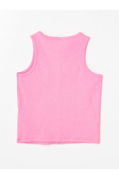 LC Waikiki Girl's Crew Neck Crop Tank Top