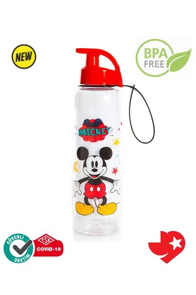 Peaceful Bpa Free 750 Cc Lisanslı Mickey Mouse Desenli Matara - Suluk