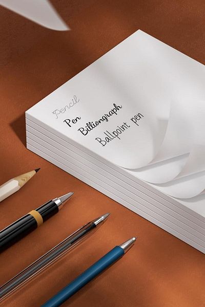 Copyder 5 bloc-note albe neimprimate - 50 de coli cu listă de activități, bloc de note 10x14 cm