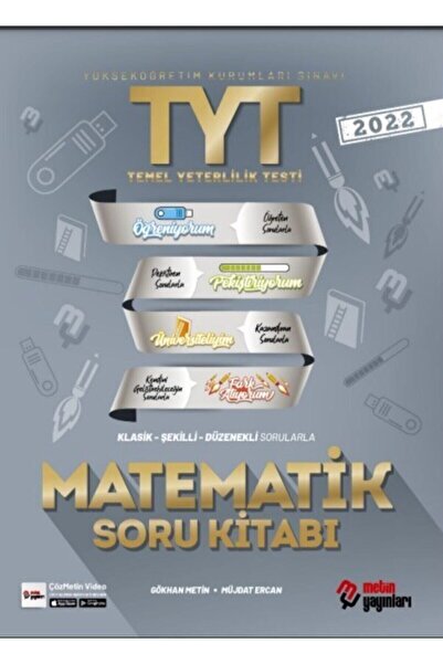 Metin Yayınları 2022 Metin Tyt Matematik Soru Bankası