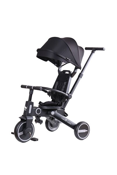 Merkürbebe Merkür Bebe Falky 7in1 Katlanabilir Çift Yönlü Üç Tekerlekli Bebek...