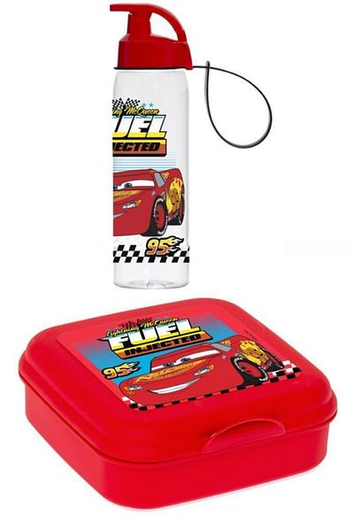 Herevin Licensed Cars Fuel Flask And Sandwich Box