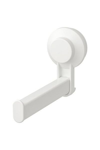IKEA Λευκή θήκη για ρολό τουαλέτας με βεντούζα