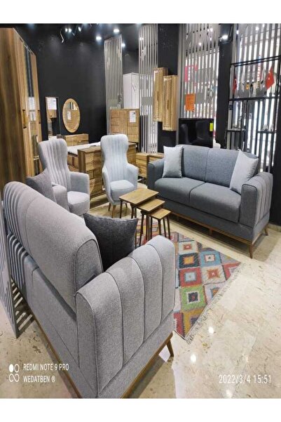 AYDINLİFE Cazibe Koltuk Takımı 3+3+1+1