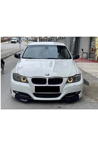 STS Oto Aksesuar Bmw E90 Uyumlu Makyajlı Kasa Batman Yarasa Ayna Kapağı Piano...