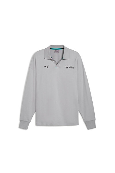 Puma Ανδρικό μπλουζάκι casual polo - μακρυμάνικο, Mapf1 Longsleeve, γκρι 6273...