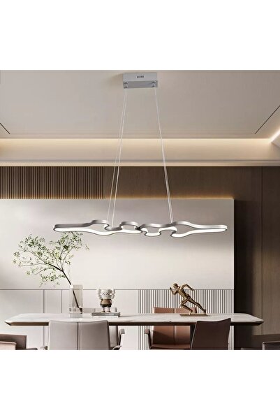 Pera Bulut / Sarkıt Avize / 90 Cm / Antrasit Gövde / 3 Renk Yanar / 3 Yıl Garanti