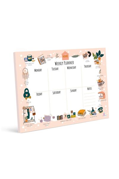 colortouch Life Weekly Planner Μέγεθος Α4 - Σημειωματάριο Weekly Planner