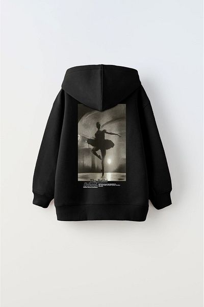 The Champ Clothing Детски суичър с принт на балетни танцьори