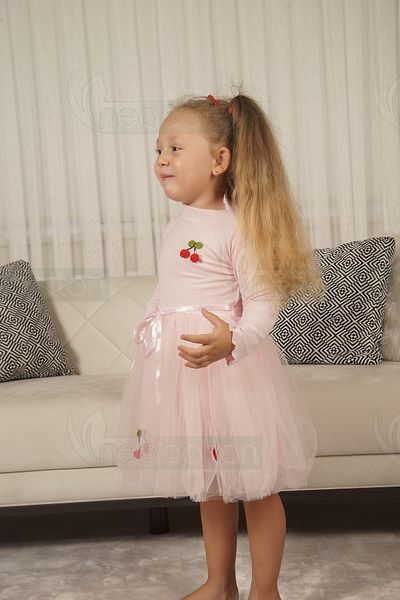 neocotton Rochie căptușită din tul elastic și cireș