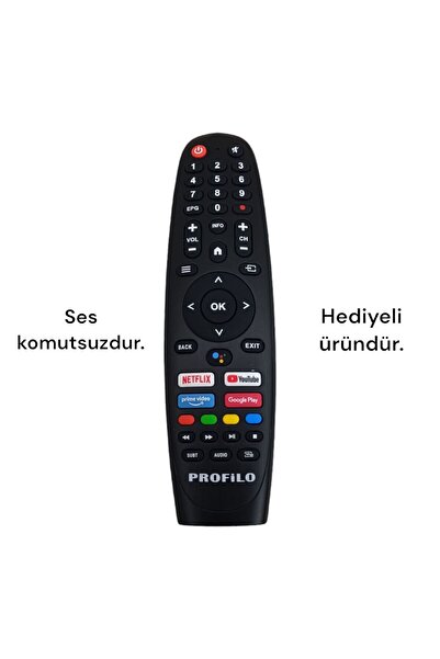 Profilo tv kumandası uzaktan kumandalar